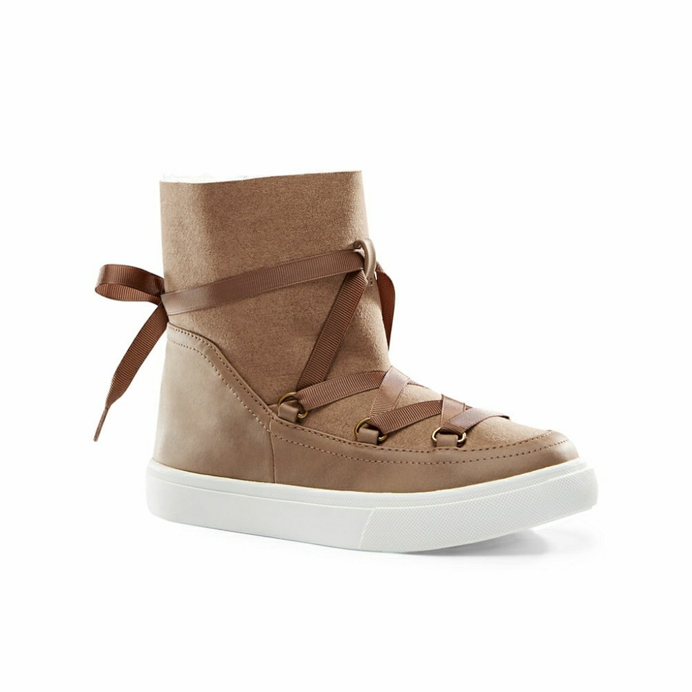 Girls' Chestnut Lace-up Bootie